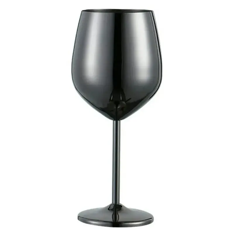 MirrorTintStainlessSteelWineGlass Homeko7