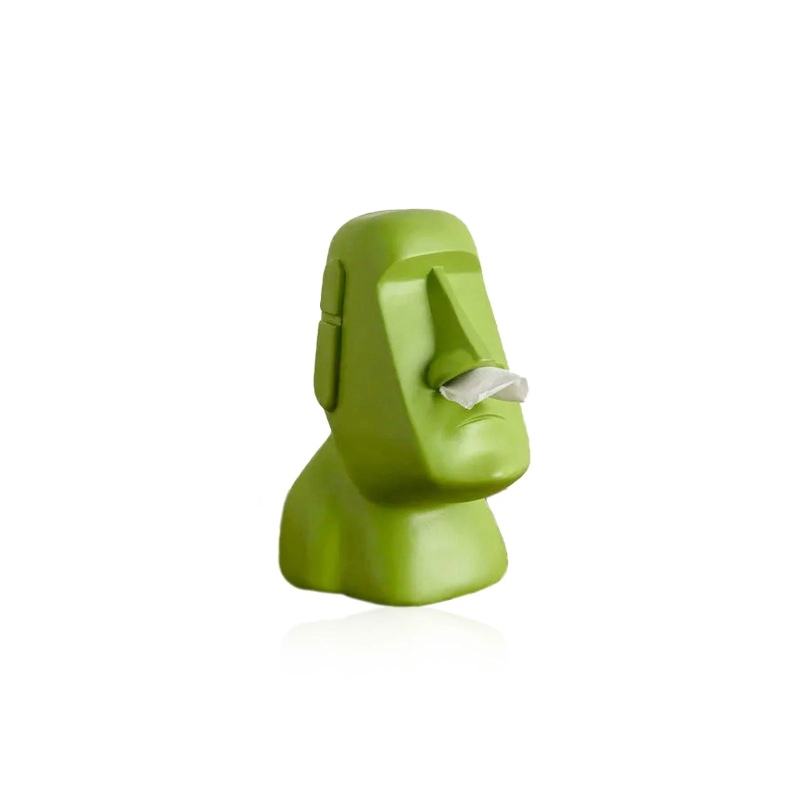 Moai Stone Statue Tissue Holder -