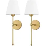 Modern American Led Wall Lamp for Decor Bathroom Mirror Light Bedroom Corridor Stairs Cloth Lampshade Wall 88ef9131 6e98 4fcc 8e74 d635d23c7c71