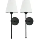 Modern American Led Wall Lamp for Decor Bathroom Mirror Light Bedroom Corridor Stairs Cloth Lampshade Wall b3055a55 5e37 49c7 9199 2e20d99f6998