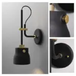 Modern Bedroom Bedside Lamp Creative Nordic LED Wall Lamp Aisle Corridor living room stairway E27 Wall 89adb717 9b57 4380 8293 e0bccb17ae8a