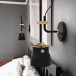 Modern Bedroom Bedside Lamp Creative Nordic LED Wall Lamp Aisle Corridor living room stairway E27 Wall a38abd46 1558 473c b43d c7ee5f822713