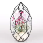 Modern Glass Flower Pot Large Irregular Polyhedral Geometric Glass Terrarium Lantern Succulent Plant Flowerpot 11 inches 1e37f64d a4ec 4fdf bbe0 1ba53b8dc484