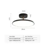 Modern LED Ceiling Light Minimalist Black Gold Rotatable Copper Lamps For Bedroom Living Room Entrance Hall.jpg 640x640 110b947e 822f 4133 96cf cafd85bbfbbb