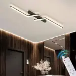 Modern LED Line Ceiling Lamp modern Living Room Dining Room Master Bedroom Study Fixture Gold Black 8a1d1bd5 7ce6 4928 b4f8 201e8ecfc61a
