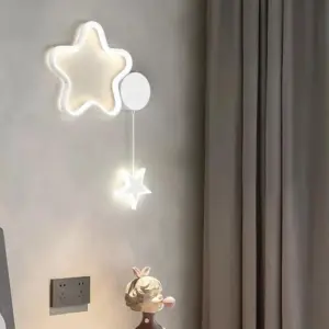 Starlight - Clouds and Moon Wall Lamp