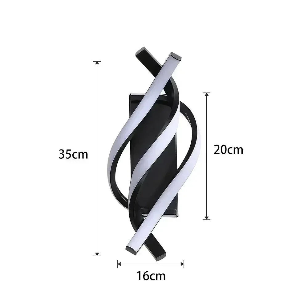 TwistBeam | Spiral wall light - ISTANBULLU LTD