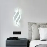 Modern LED Wall Light Curved Design Spiral Wall Lamp for Living Room Bedroom Bedside Aisle Home 27a9473d 812e 4e31 b8f2 4f8ea092bc30