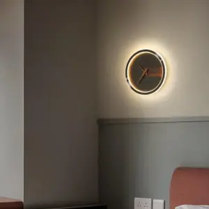 Nielsen Modern LED Indoor Wall Lamp Black