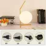 Modern Minimalist Glass Household Table Lamp Nordic Creative Personality Bedroom Bedside Lamp Hoom Decoration Ball Desk f4967c8d 0121 4a08 b684 45fb1e2a794e
