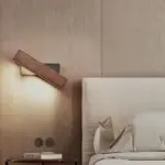 Modern Nordic Solid Wood LED Rotated Wall Lamp Bedside Night Light Bedroom Living Room Aisle Sconce d565e4fe 4624 4134 91df 9cf603b5b377