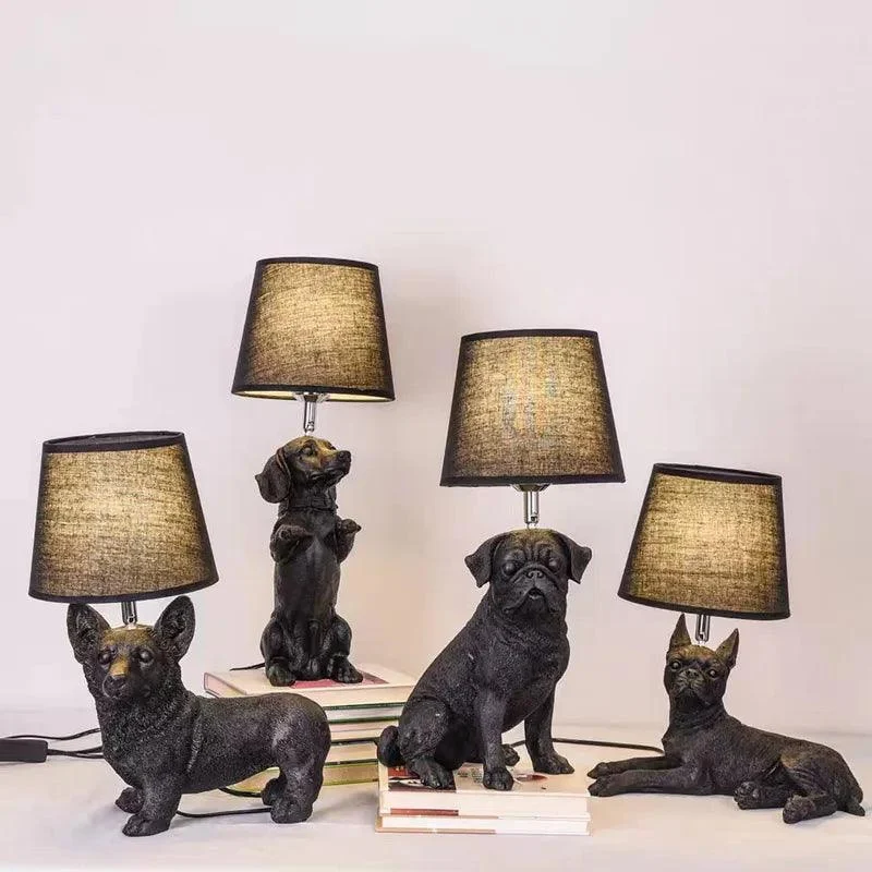 Modern Style Led Table Lamp Art Deco Puppy Table Light Nordic Designer Bedroom Bedside Children Animal 2d7506a1 E69d 4226 B58d F28a5f652690