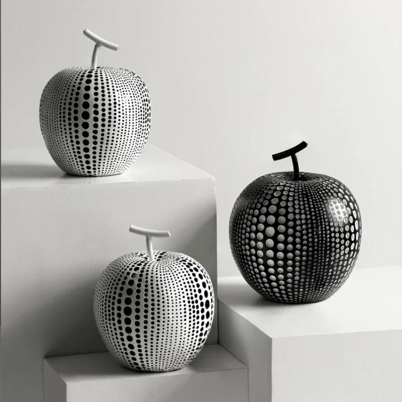 Modern Apple Ornament - Homeko