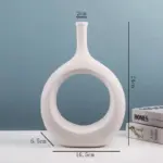 ModernArtHollowFlowerVase Homeko7