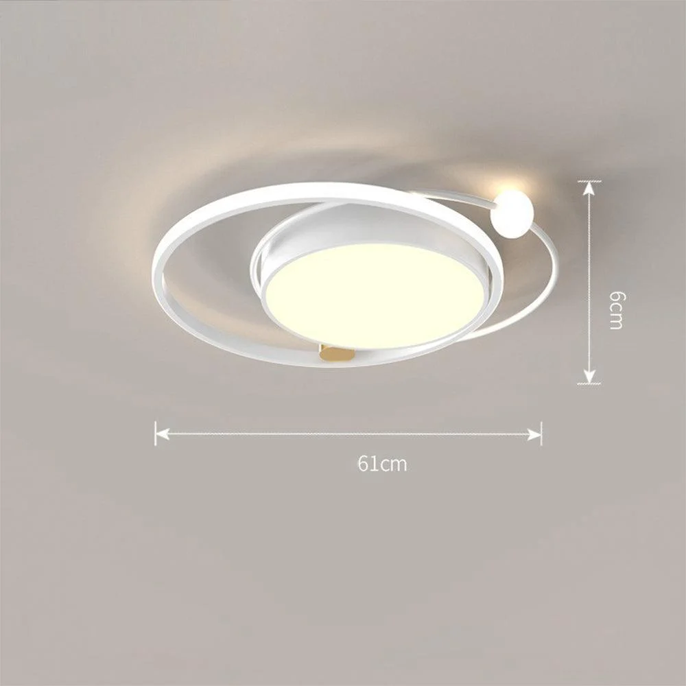 Modernartisticmetalroundledceilinglight 20