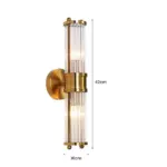 ModernBrassGoldCrystalWallSconce_1 ModernBrassGoldCrystalWallSconce