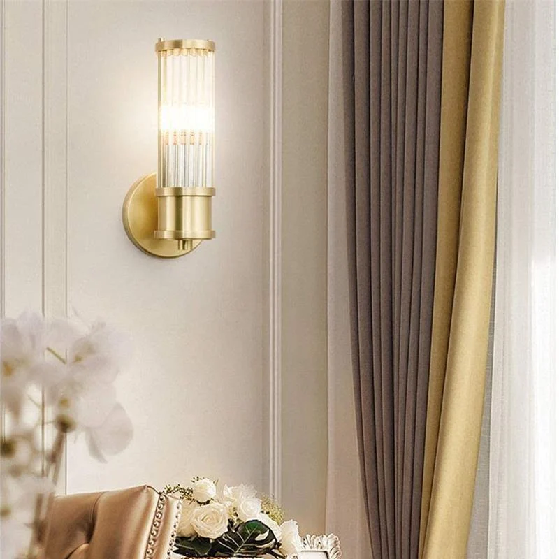 Modernbrassgoldcrystalwallsconce 9