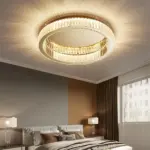 ModernCircleGoldCrystalCeilingLight_3 ModernCircleGoldCrystalCeilingLight