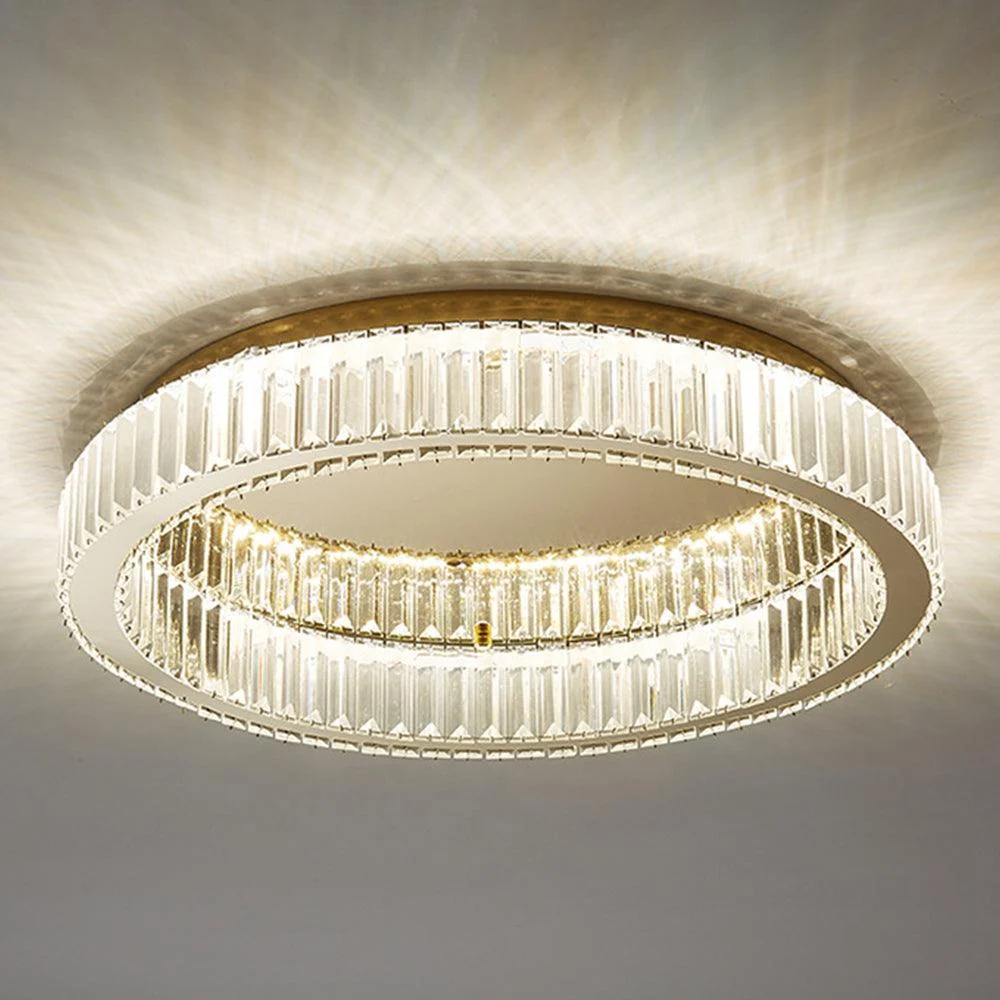 Moderncirclegoldcrystalceilinglight 6