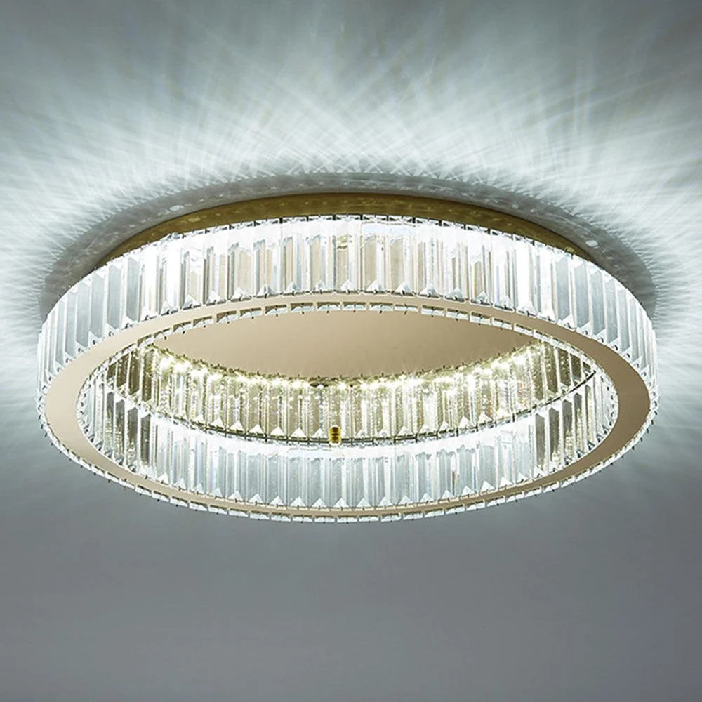 Moderncirclegoldcrystalceilinglight 7