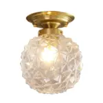 ModernClearGlassBallCeilingLampforHallway-Homeko9 ModernClearGlassBallCeilingLampforHallway Homeko9