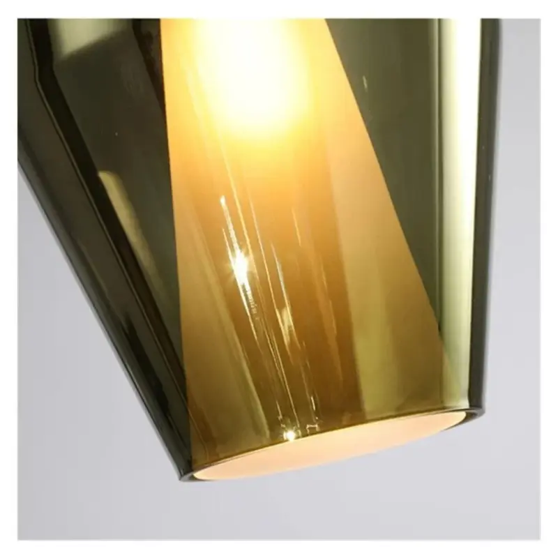 ModernColorfulGlassPendantLampforDiningTable Homdiy