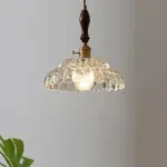ModernCopperPendantLampwithWoodenHandle-Homeko1 ModernCopperPendantLampwithWoodenHandle Homeko1