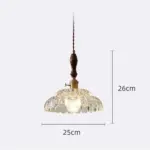 ModernCopperPendantLampwithWoodenHandle-Homeko7 ModernCopperPendantLampwithWoodenHandle Homeko7