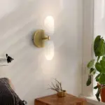 ModernCreamyDoubleHeadsWallSconce_3 ModernCreamyDoubleHeadsWallSconce