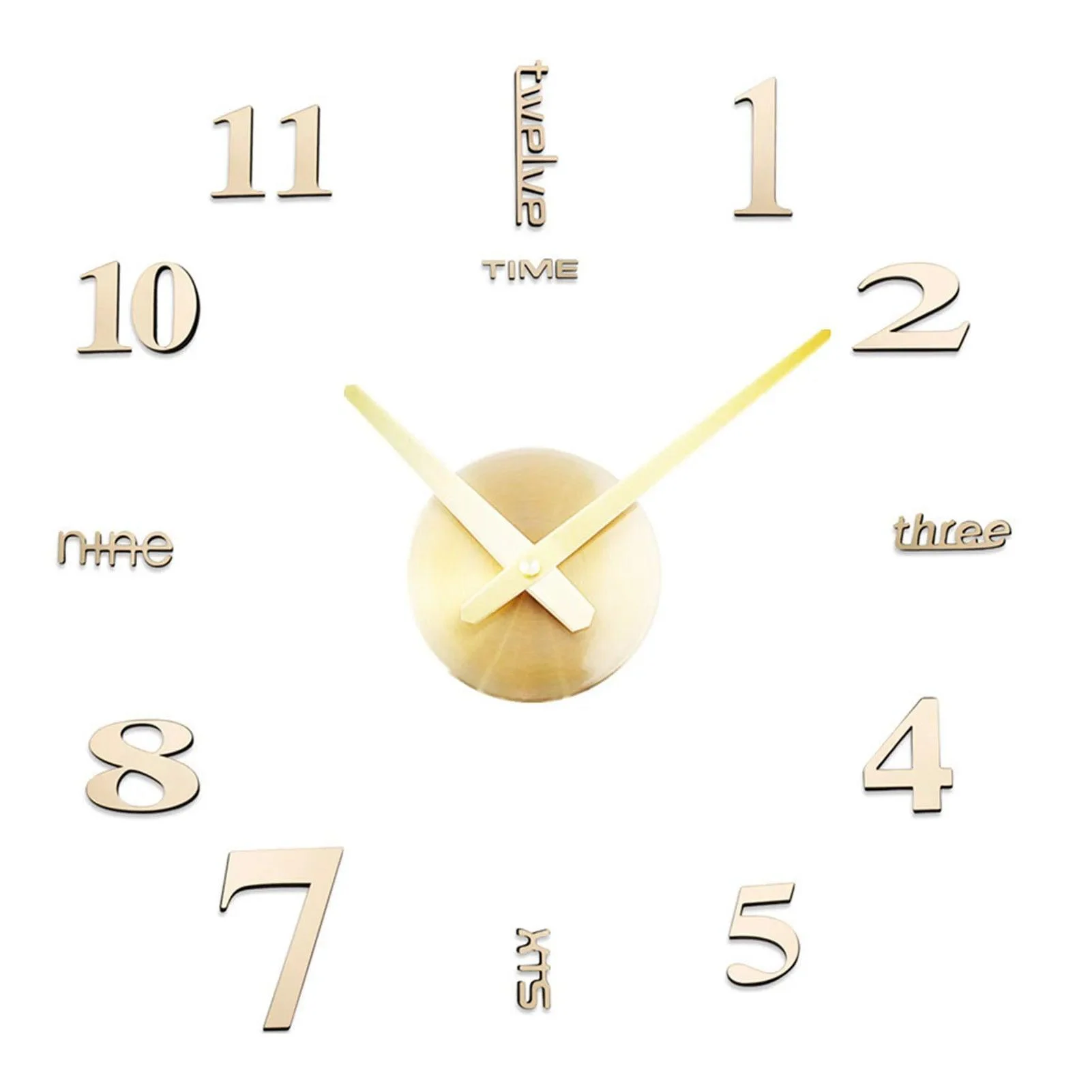 Modern Design 3D Wall Clock - Homeko