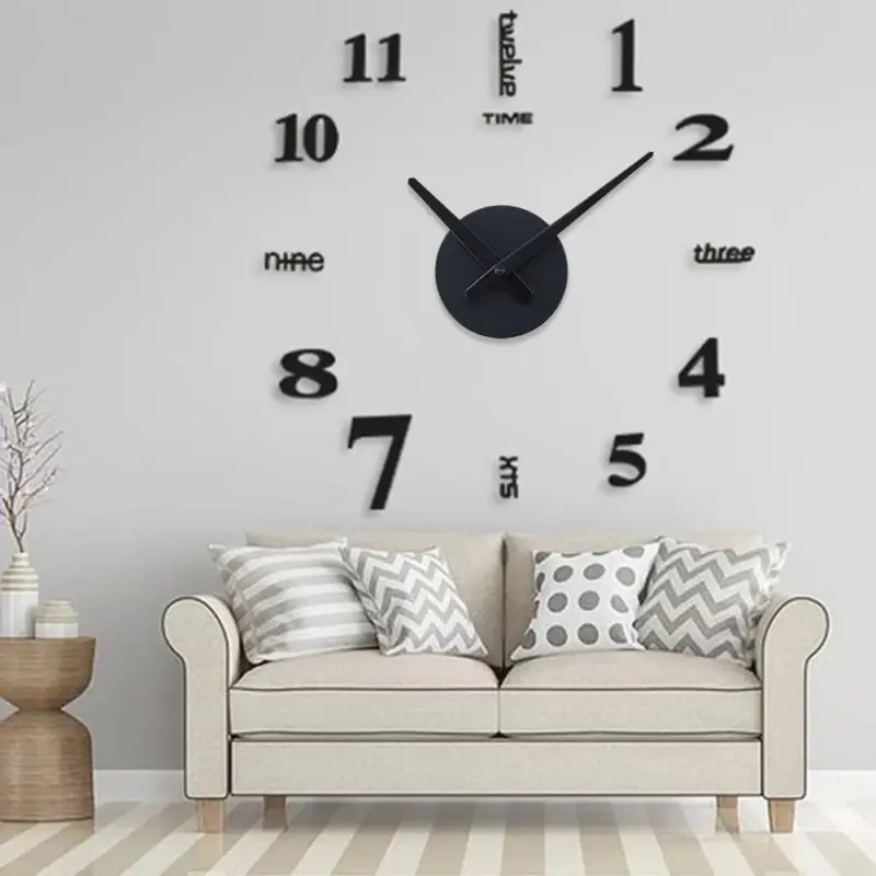 ModernDesign3DWallClock Homeko2