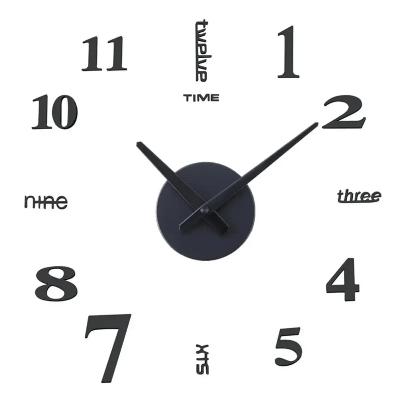ModernDesign3DWallClock Homeko8