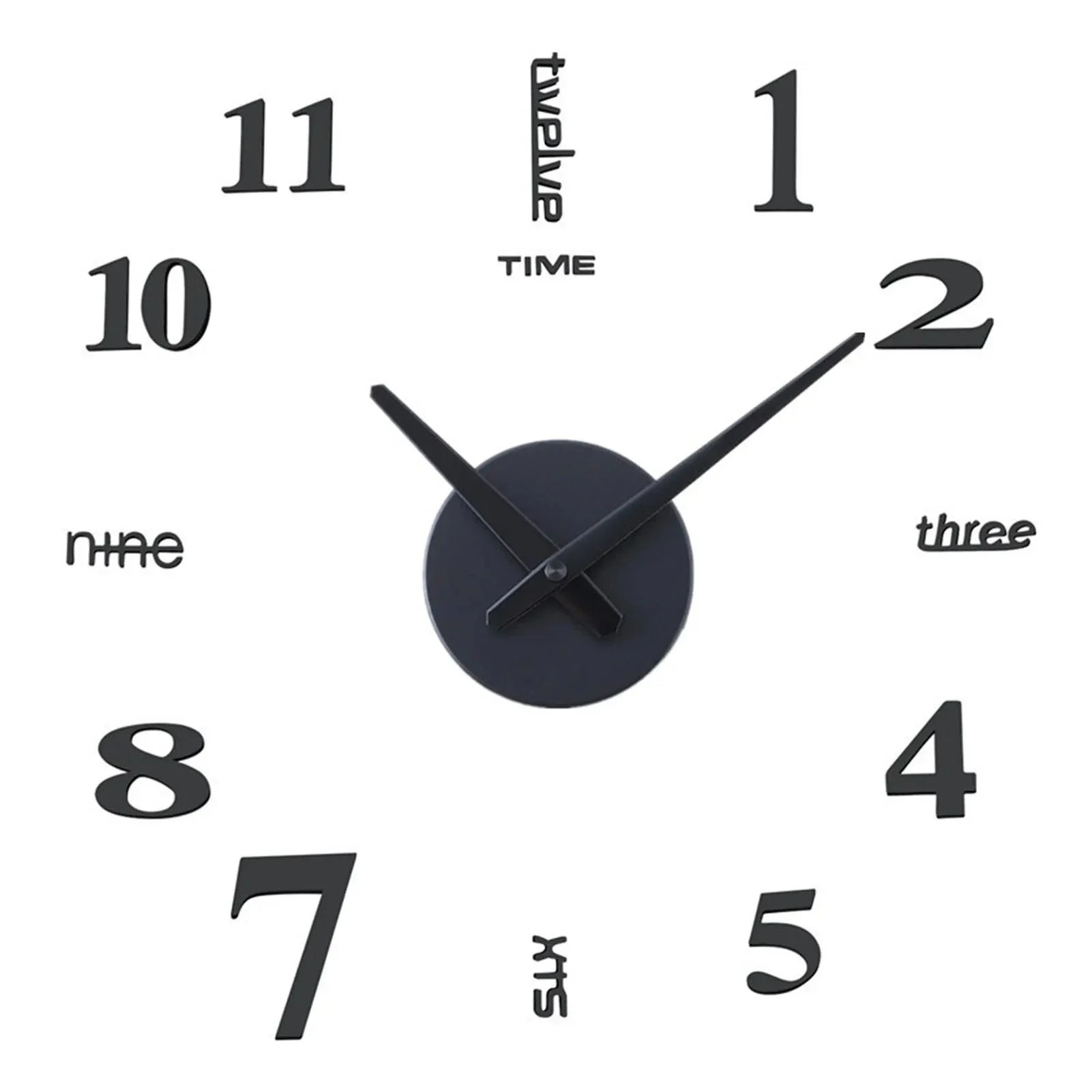 Modern Design 3D Wall Clock - Homeko