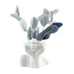 ModernFemaleHeadVase Homeko2