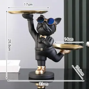 Modern French Bulldog Tray
