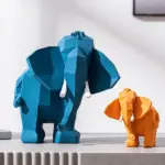 ModernGeometricElephantSculpture-Homeko4 ModernGeometricElephantSculpture Homeko4