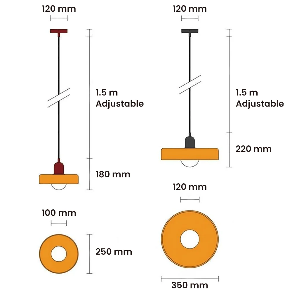 Modernglasspendantledlight