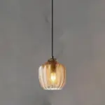 ModernGlassPendantLightwithWaveShadeforDiningRoom-Homeko1 ModernGlassPendantLightwithWaveShadeforDiningRoom Homeko1