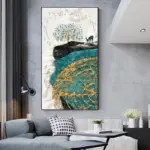 ModernGoldenFoilDeer-Homeko4 ModernGoldenFoilDeer Homeko4