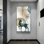 ModernGoldenFoilDeer-Homeko5 ModernGoldenFoilDeer Homeko5