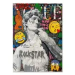 ModernGraffitiArtPoster-Homeko9 ModernGraffitiArtPoster Homeko9