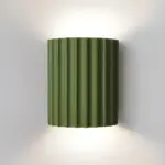 ModernHalf CircleResinWallSconceForLivingRoom Homdiy