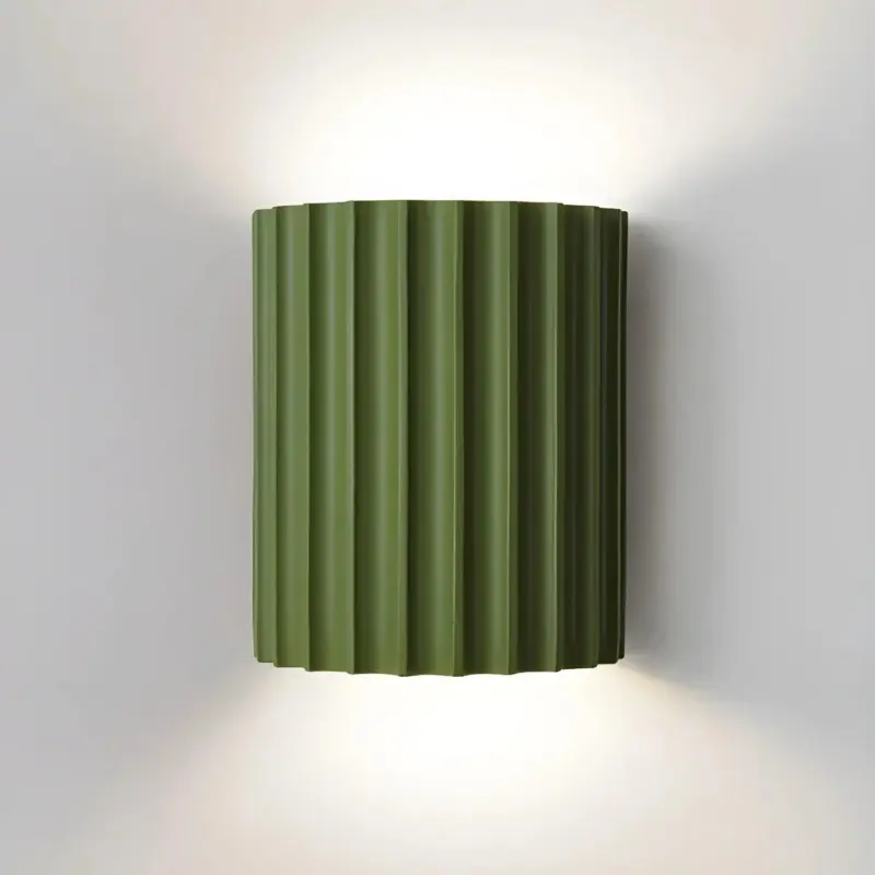 ModernHalf CircleResinWallSconceForLivingRoom Homdiy
