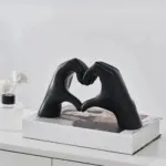 ModernHeartGestureSculpture Homeko2