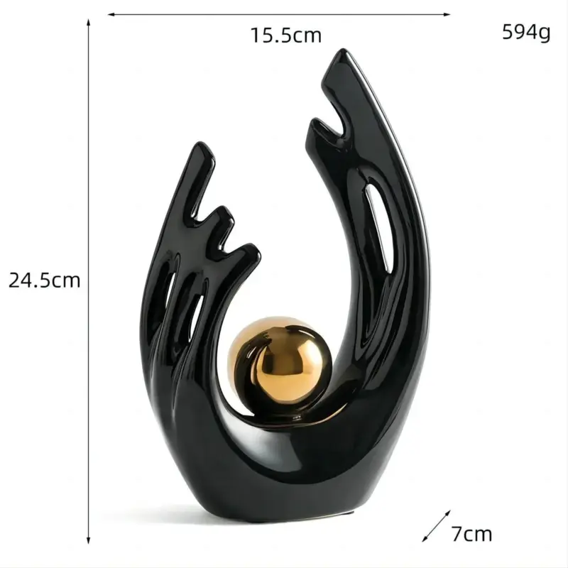 ModernHighEndWingsSculpture Homeko1