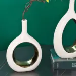 ModernHollowEllipseVase-Homeko4 ModernHollowEllipseVase Homeko4