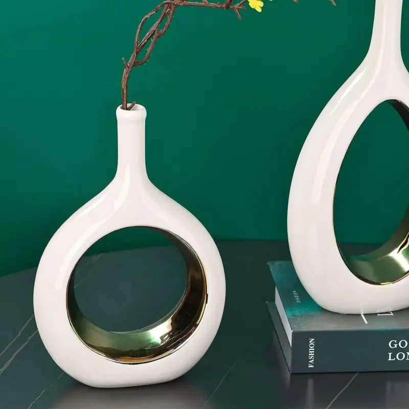 ModernHollowEllipseVase Homeko4