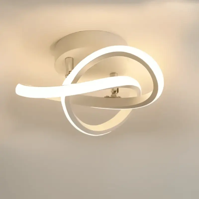 ModernLEDCeilingLamp 2RingsCreativeDesign Homeko6