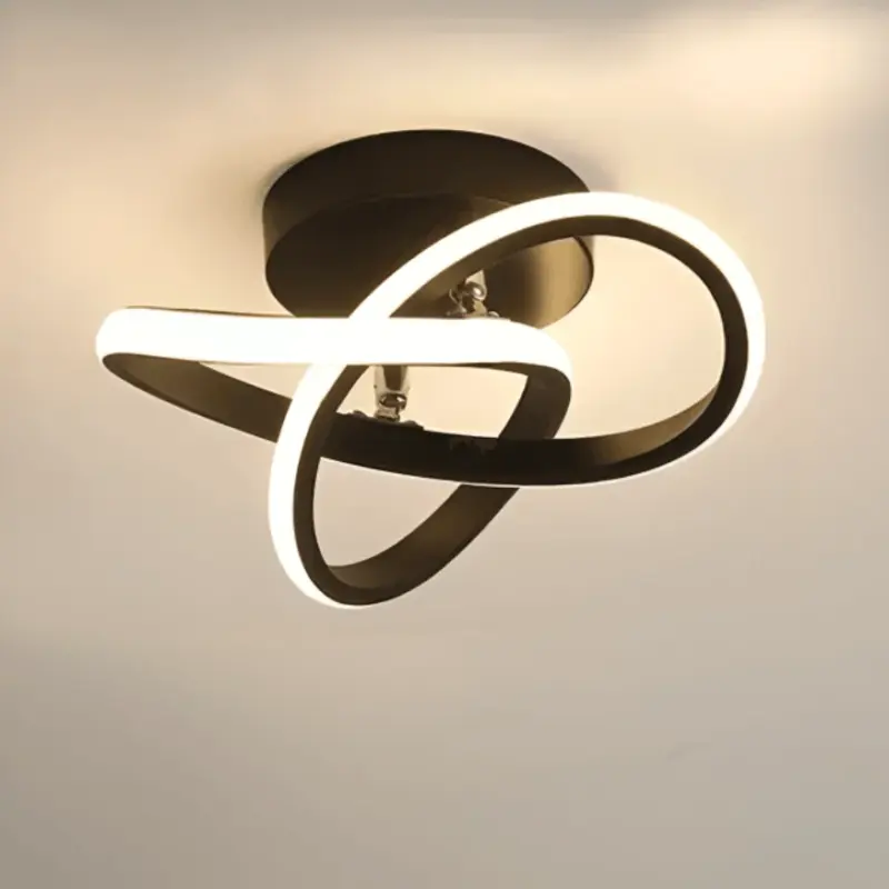 ModernLEDCeilingLamp 2RingsCreativeDesign Homeko7