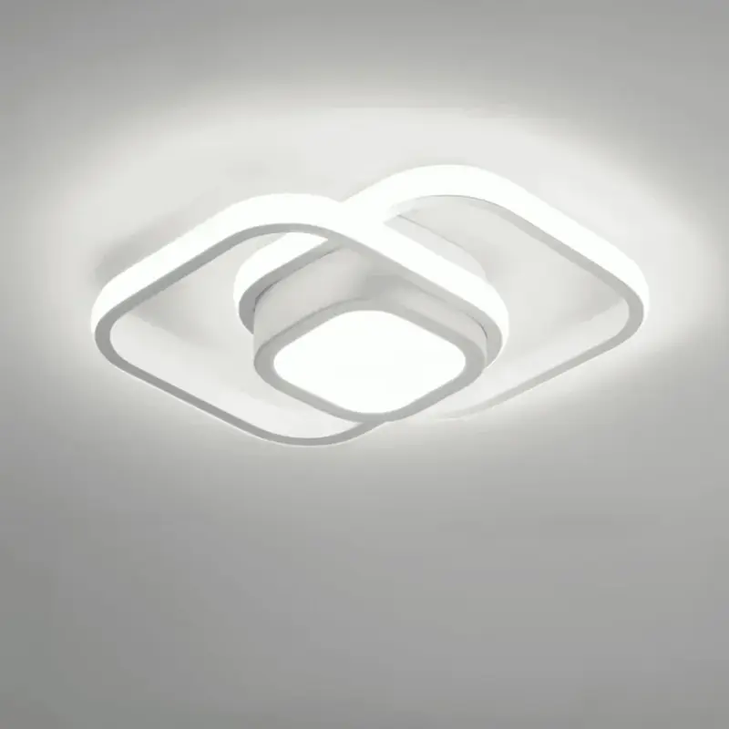 ModernLEDCeilingLamp 2RingsCreativeDesign Homeko8